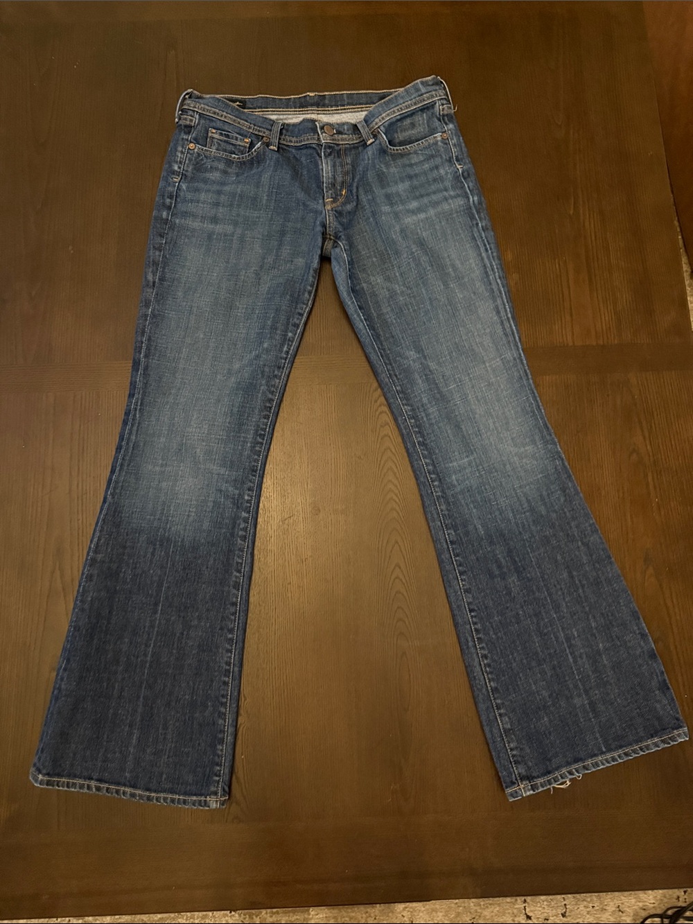 Citizens of Humanity Ingrid 002 Stretch Low Waist Flare Jeans Womens 32 Y2K